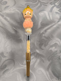 Stylo Groot Fait Main - Perles Acrylique & Pompom Marvel
