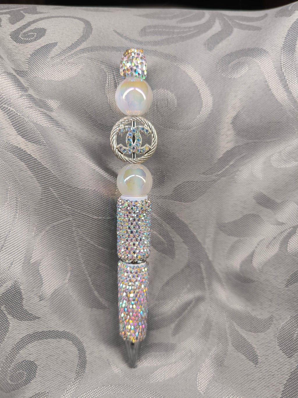 Stylo artisanal perles & strass – Inspiration chic fait main | Les Créas de Steffy