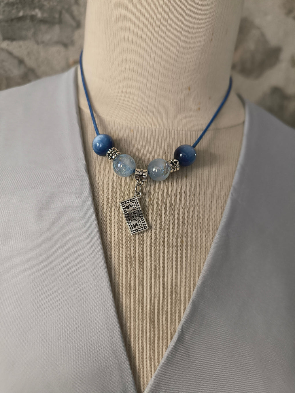 Collier artisanal perles & pendentif tendance – Fait main en France | Les Créas de Steffy