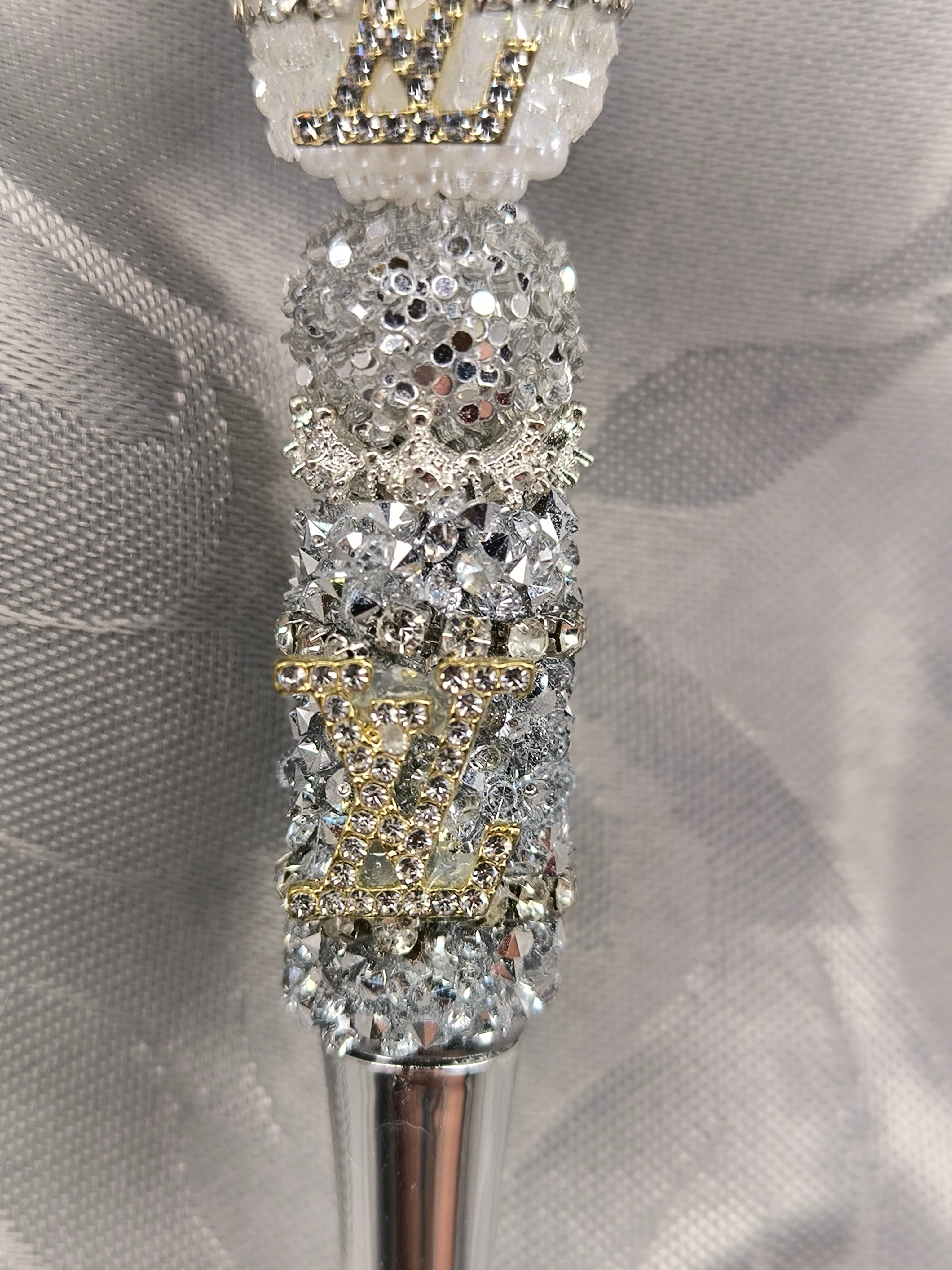 Stylos strass et paillettes – Style LV | à l'unité