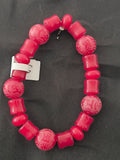 Bracelet en Perles Bodhi Rouge – Porte-Bonheur Fait Main en France