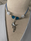 Collier artisanal perles & pendentif chic – Pièce unique fait main | Les Créas de Steffy