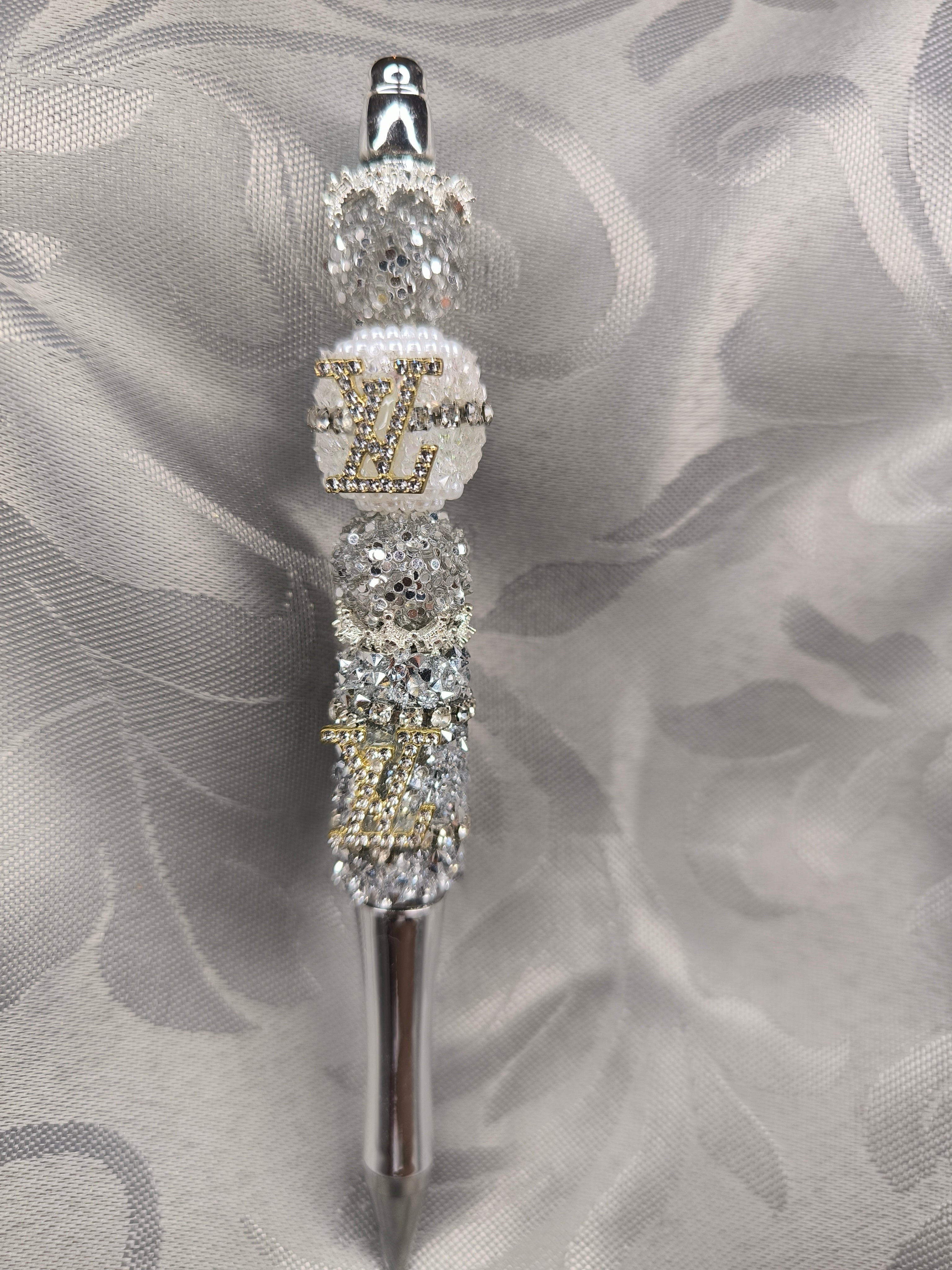 Stylos strass et paillettes – Style LV | à l'unité