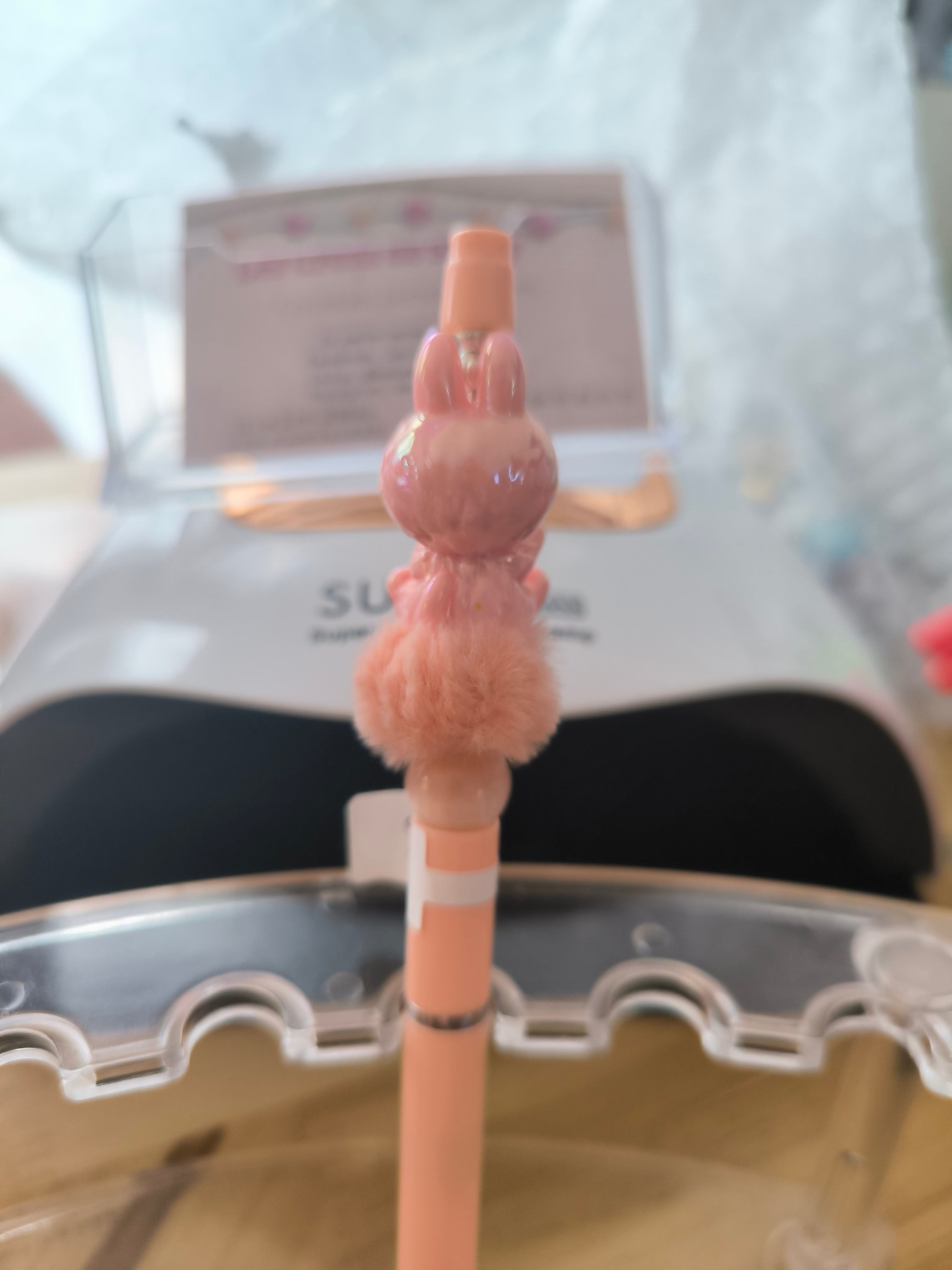 Stylo Labubu Fait Main – Déco Perles & Personnage Kawaii | Les Créas de Steffy