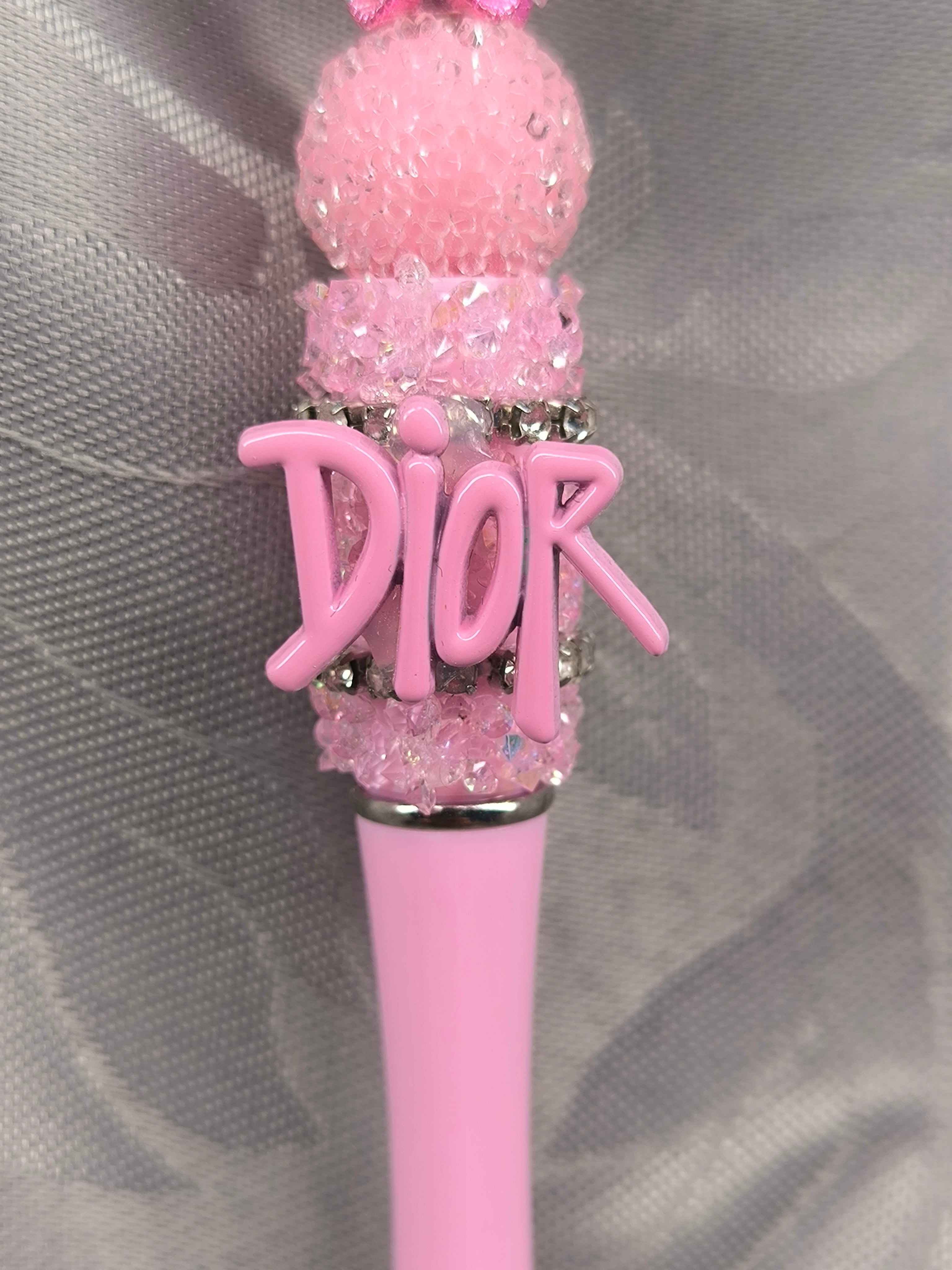 Stylos strass et paillettes – Inspiration Dior | à l'unité