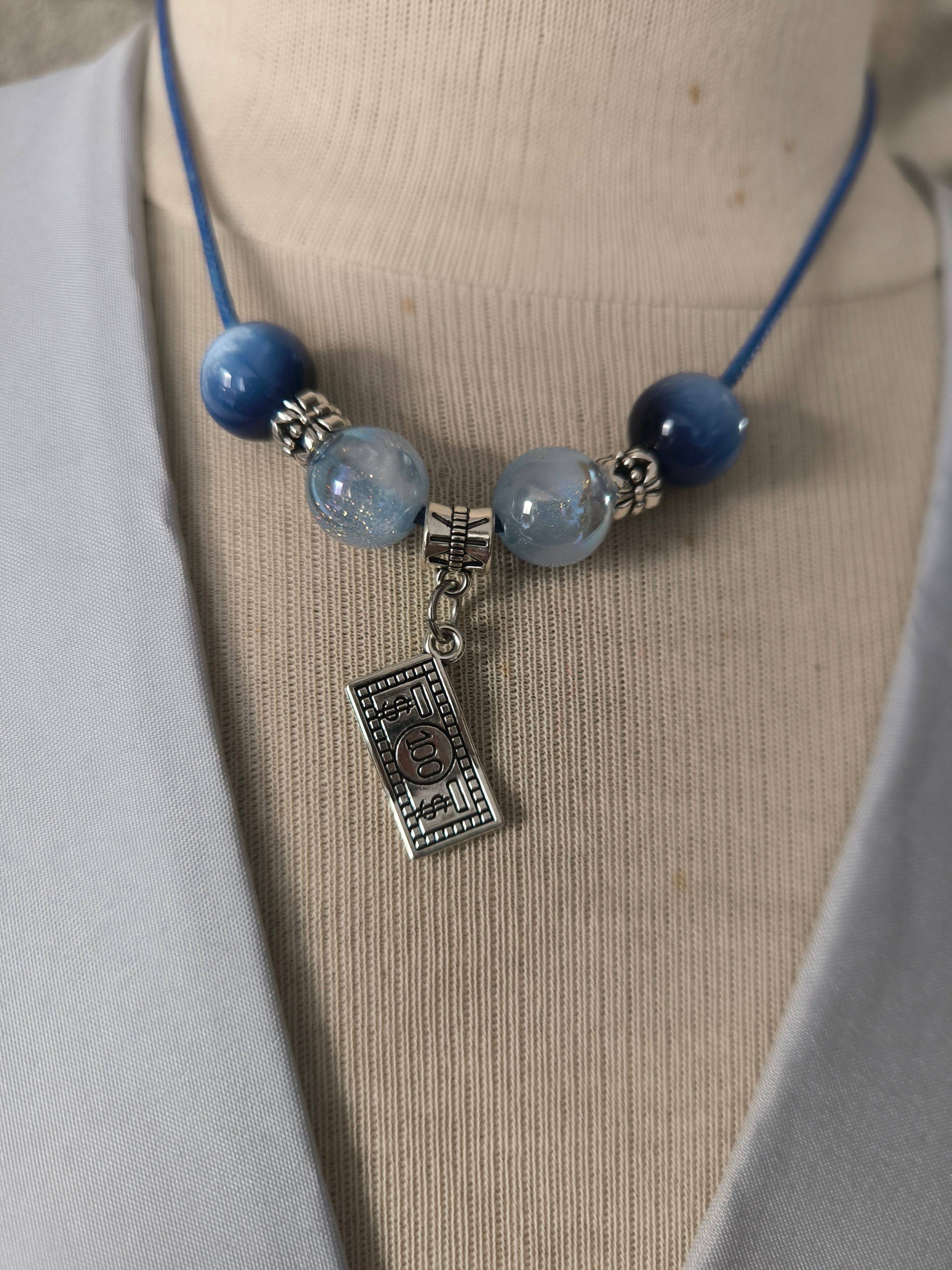 Collier artisanal perles & pendentif tendance – Fait main en France | Les Créas de Steffy