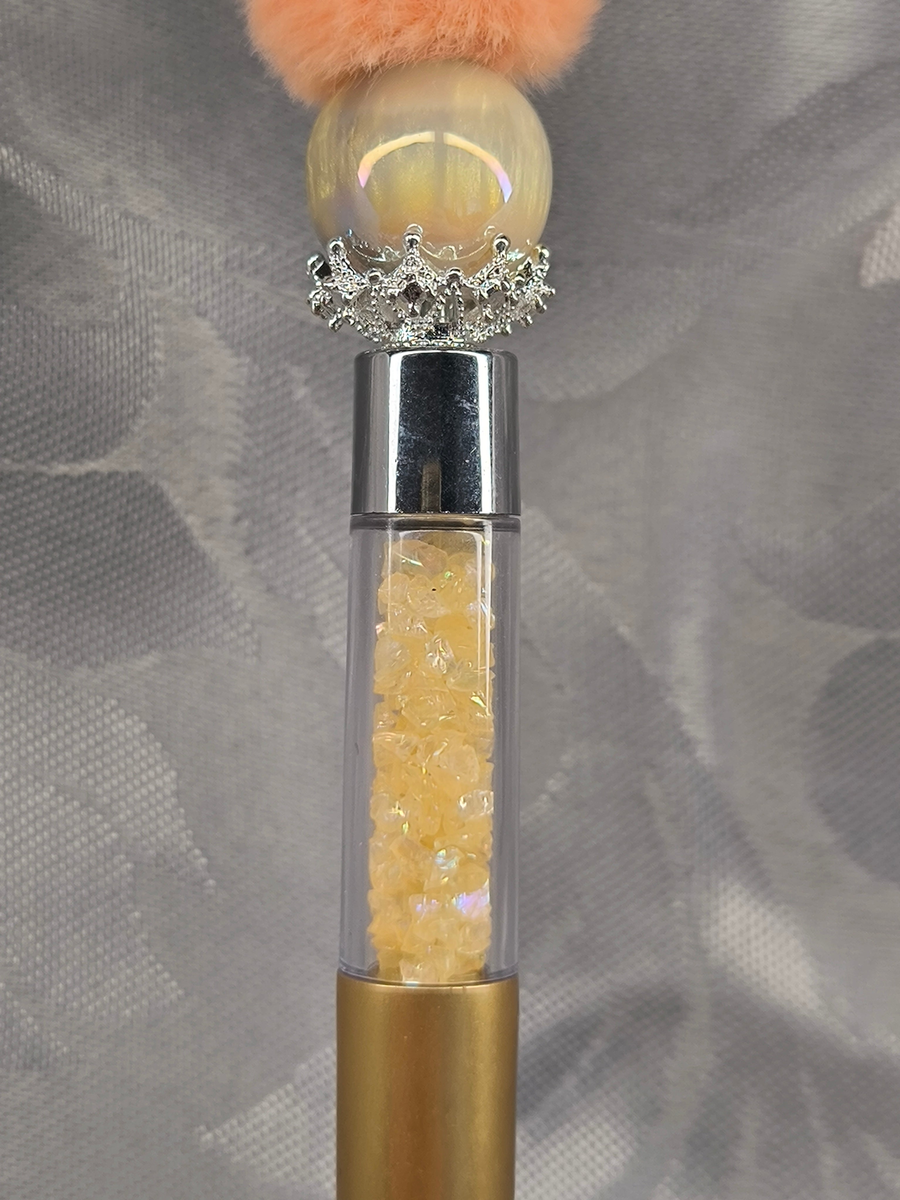 Stylo Groot Fait Main - Perles Acrylique & Pompom Marvel