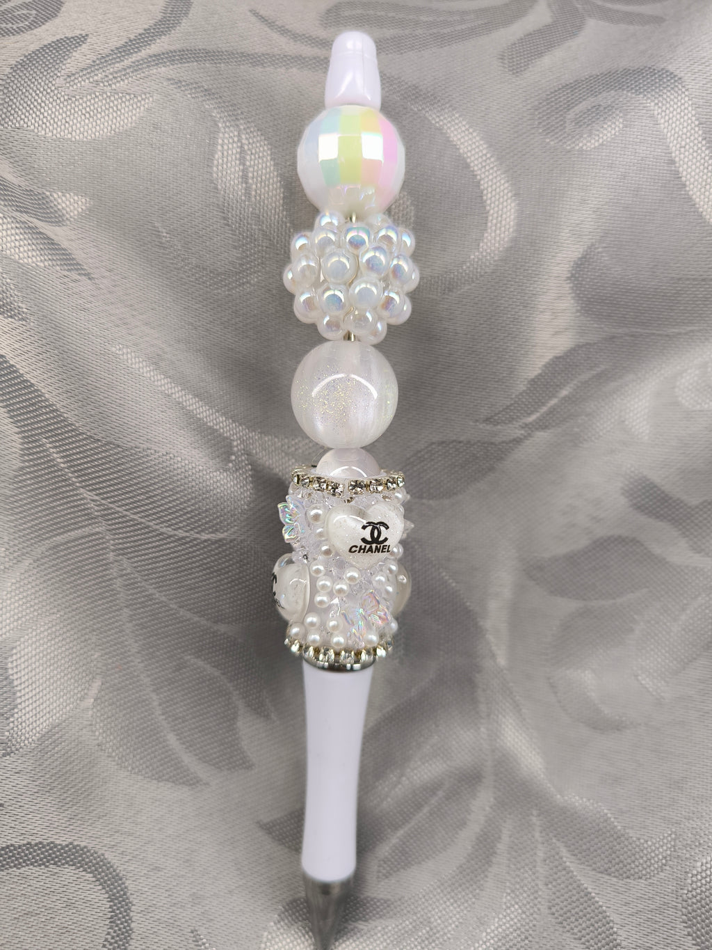 Stylo artisanal perles & strass – Inspiration chic fait main | Les Créas de Steffy