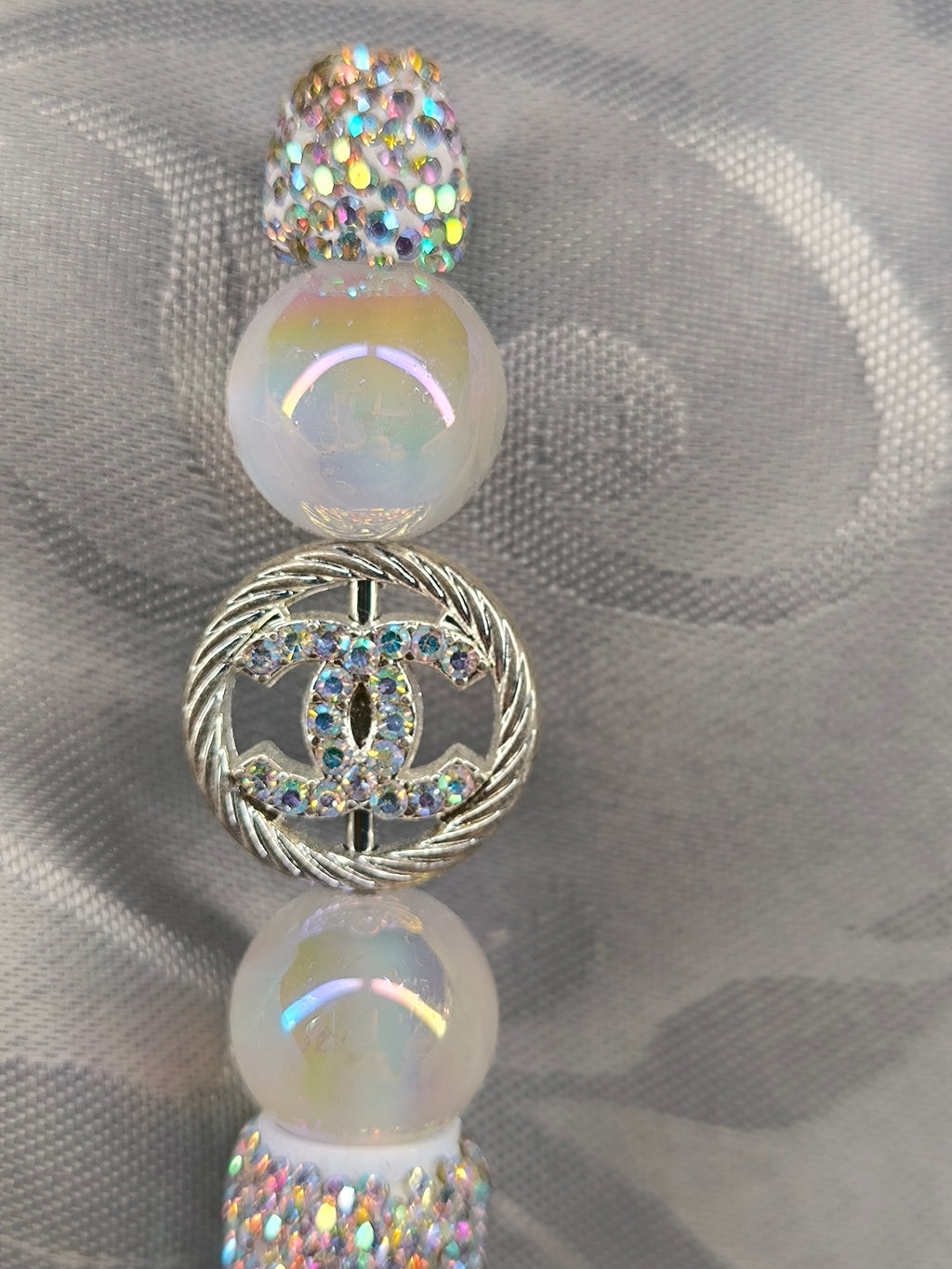 Stylo artisanal perles & strass – Inspiration chic fait main | Les Créas de Steffy