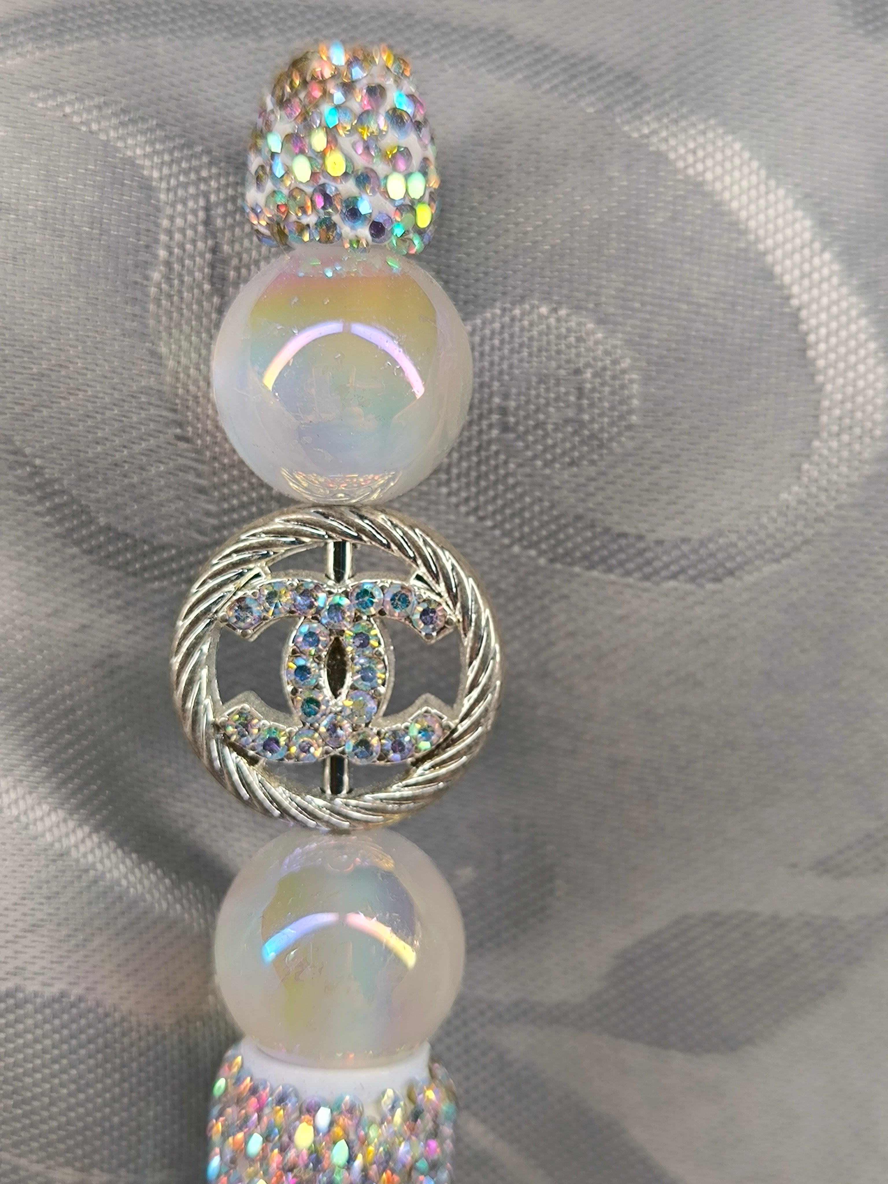 Stylo artisanal perles & strass – Inspiration chic fait main | Les Créas de Steffy